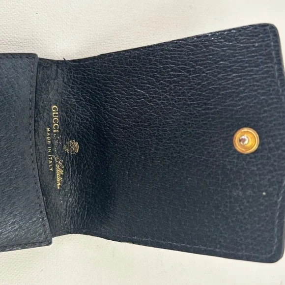 Vintage Gucci Glasses, Sunglass or Cigarette Case Blue GG Supreme Sherry Line - Picture 11 of 14